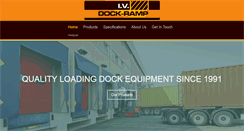 Desktop Screenshot of ivdock-ramp.ca